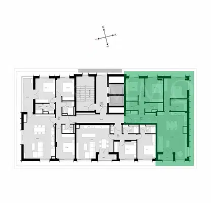 Снимка 3 — Четиристаен апартамент в Славейков, Бургас с панорамна гледка