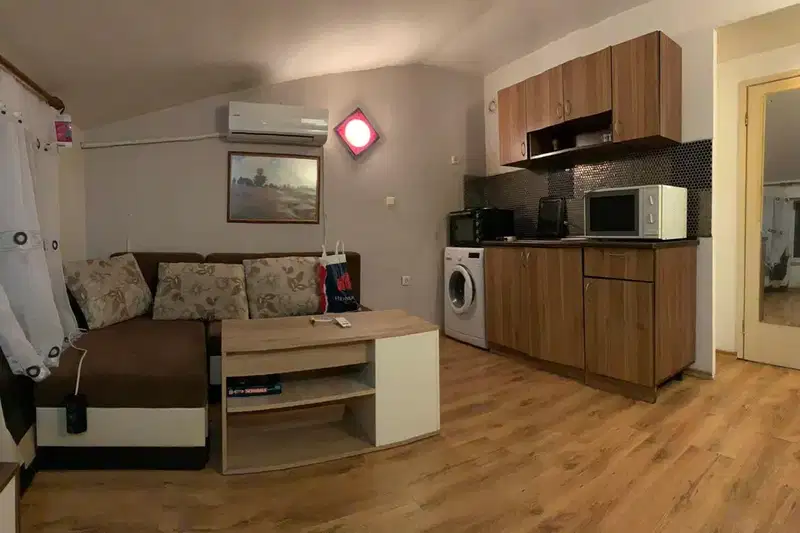 Two-room apartment in Vazrazhdane residential complex, Burgas with terrace