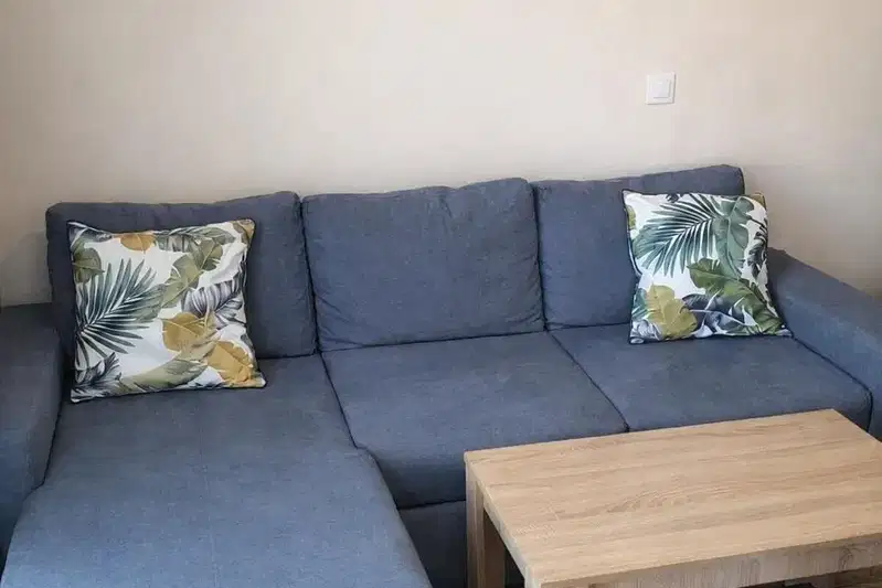 Two-room apartment in Zornitsa with terrace and elevator