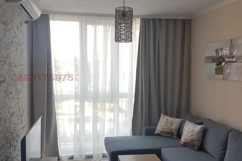 Two-room apartment in Zornitsa, Burgas with video surveillance