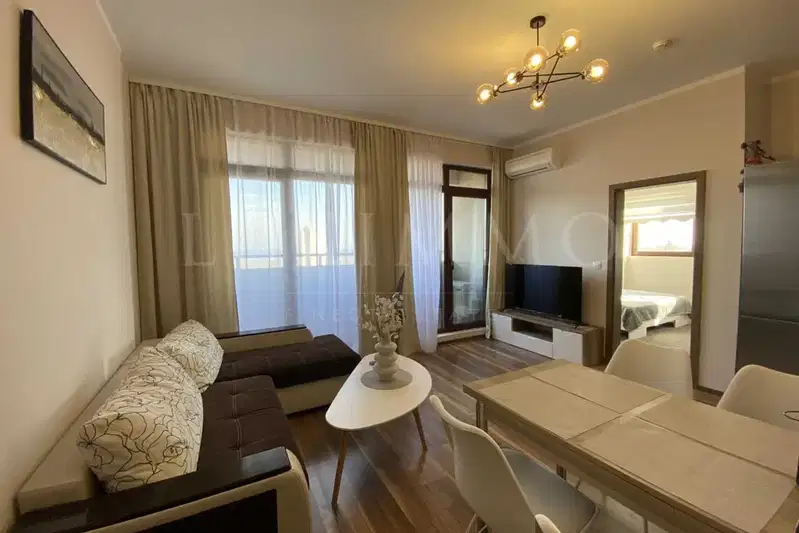 3-room apartment with two terraces in Zornitsa, Burgas