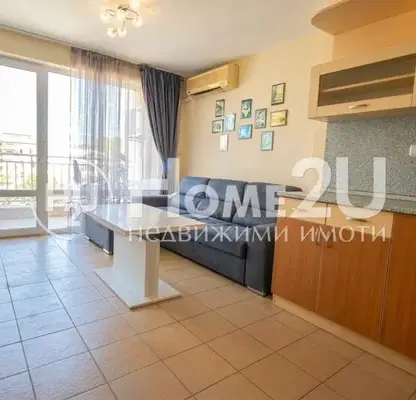 Photo 2 — Two-room apartment in Sunny Beach with terrace and pool