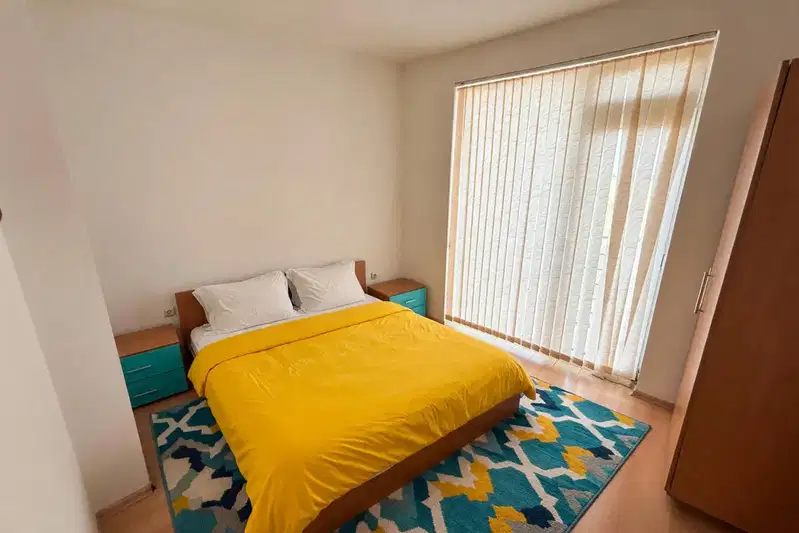 Three-room apartment with two terraces in Sunny Beach resort