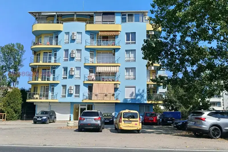 2-room apartment in Sunny Beach resort with parking space