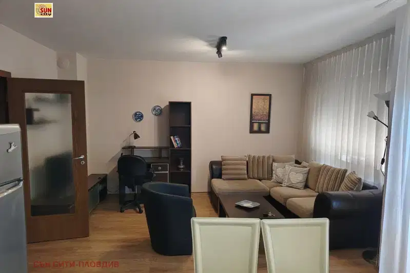 Two-room apartment with two terraces in Center, Plovdiv near the Fire Station