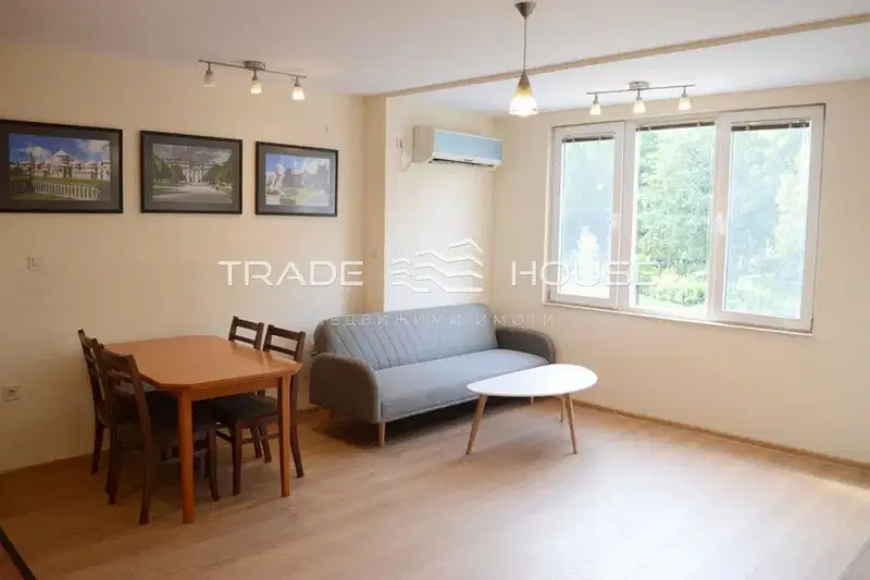Two-room apartment in Plovdiv Center with courtyard view