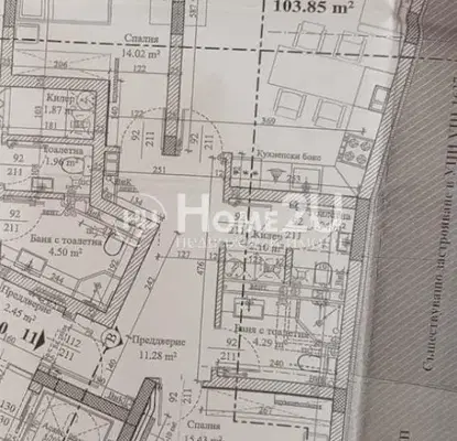Photo 3 — Three-room apartment in Kamenitsa 1 with new-build