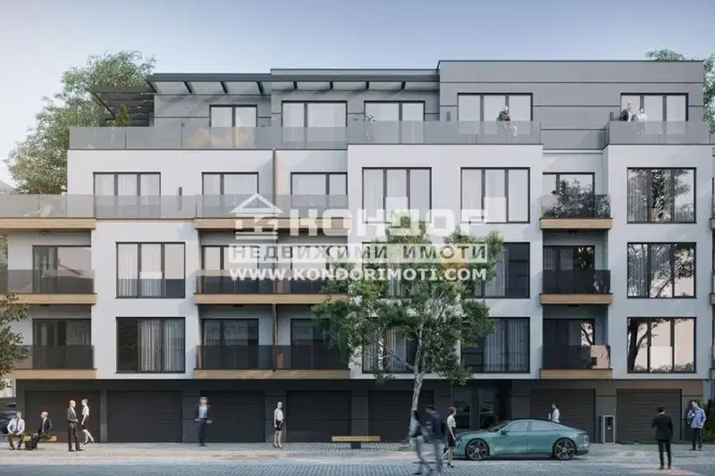 Two-room apartment in Komatevo with terrace in Plovdiv