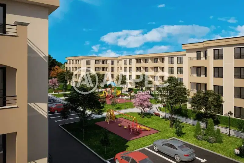 Two-room apartment with veranda in Karshiyaka, Plovdiv