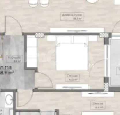 Photo 2 — Three-room apartment in Karshiyaka with terrace and parking