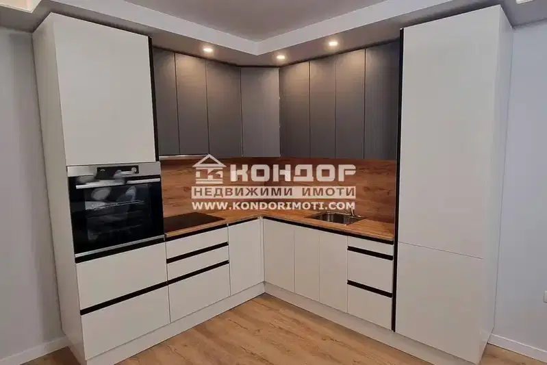 Three-room apartment in Karsiyaka with terrace near Saint Petersburg Hotel