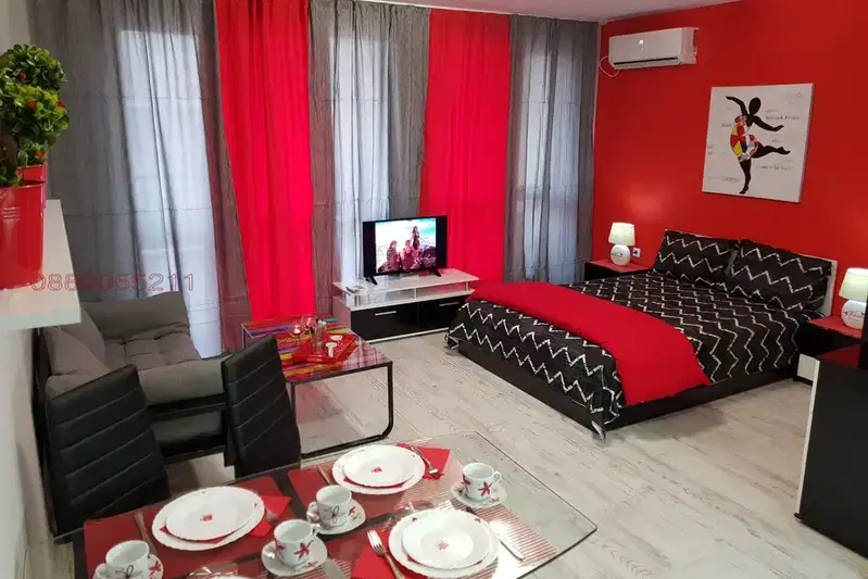 One-room apartment in Karshiyaka, Plovdiv with elevator