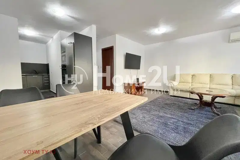 Two-room apartment in Karshiyaka, Plovdiv with controlled access