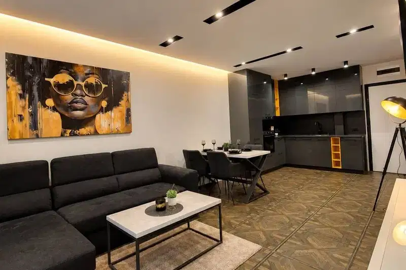 Two-room apartment in Karsiyaka, Plovdiv on the third floor