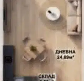 Снимка 2 — 1-стаен апартамент в Кючук Париж с ново строителство