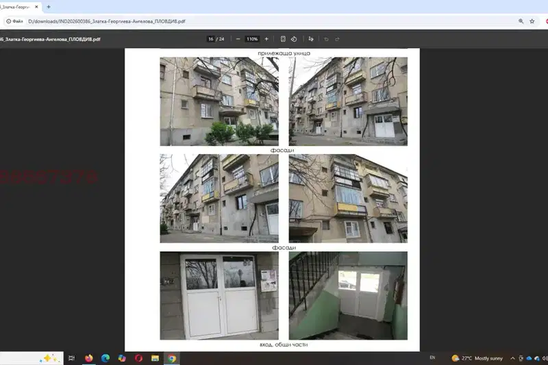 3-bedroom apartment in Plovdiv, Marasha