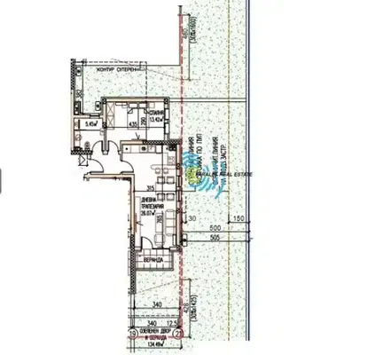 Photo 2 — Two-room apartment with yard in Ostromila, Plovdiv