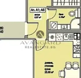 Photo 5 — Three-room apartment in Proslav with terrace and elevator
