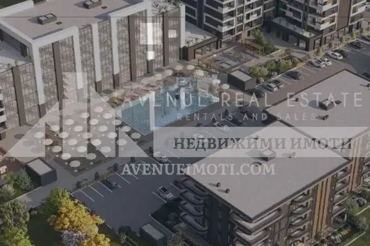 Three-room apartment with two terraces in Trakiya, Plovdiv