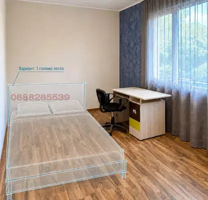 Photo 5 — Three-room apartment in Trakiya, Plovdiv with separate kitchen
