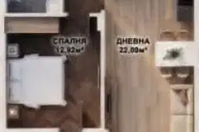 Two-room apartment in Plovdiv, Vustanicheski with new-build