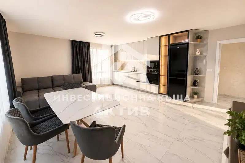 Spacious 3-room apartment in Yuzhen, Plovdiv with two terraces