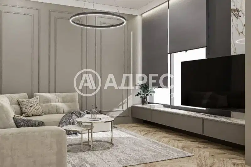 Two-room apartment with a view in Zapaden, Plovdiv