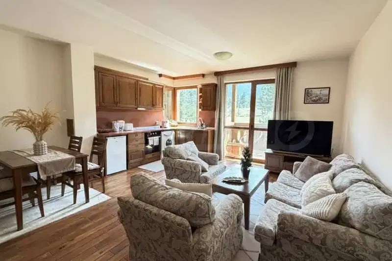 Двустаен апартамент в Разлог с панорамна гледка в Pirin Golf & Country Club