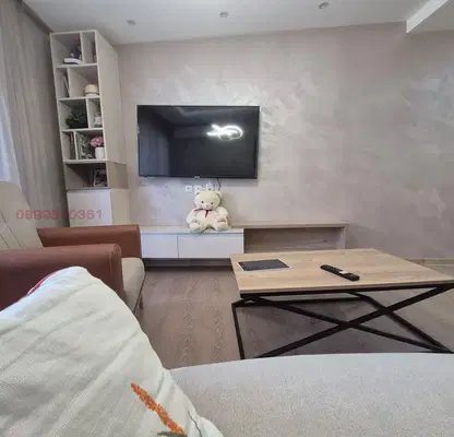 Photo 2 — Two-room apartment with parking space in Central South district, Ruse