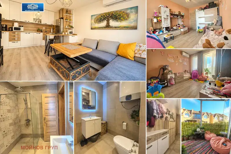 3-bedroom apartment in Sofia, Novi Han