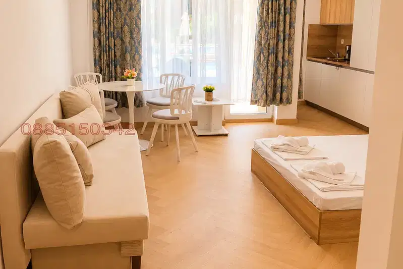 Едностаен апартамент в Бургас, с. Равда