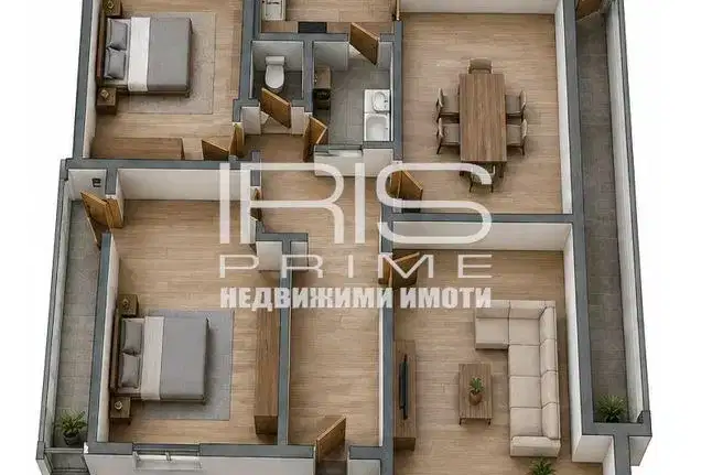 4-bedroom apartment in Shumen, Voenno Uchilishte