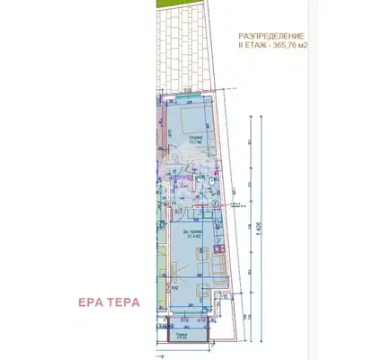Снимка 2 — Двустаен апартамент с двор в Банишора, София