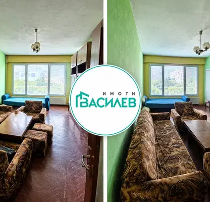 Photo 2 — Three-room apartment with two terraces in Banishora, Sofia