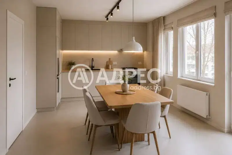 Three-room apartment with terrace in Banishora, Sofia