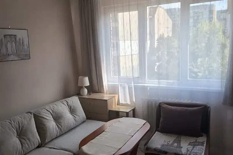 One-room apartment in Belite Brezi with internal terrace