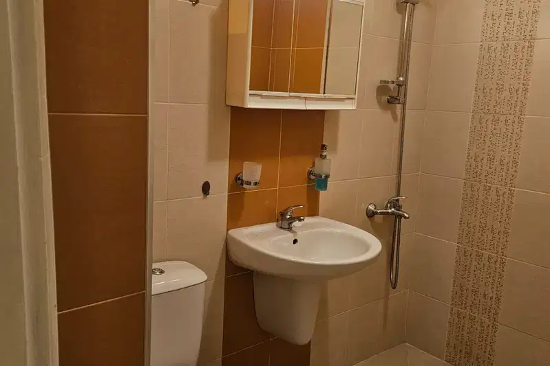 Two-room apartment with large balcony in Belite Brezi, Sofia
