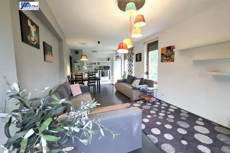 Spacious 3-room apartment in Boyana with terrace and video surveillance