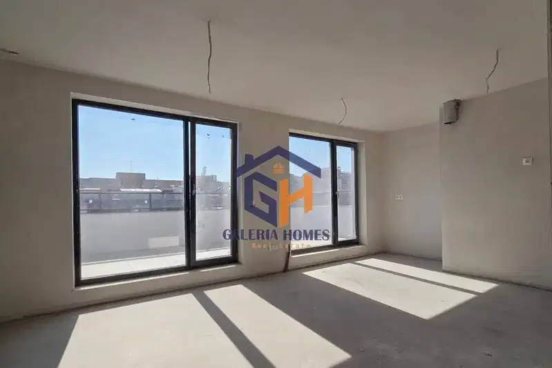 Spacious 2-room apartment with large terrace in Center, Sofia