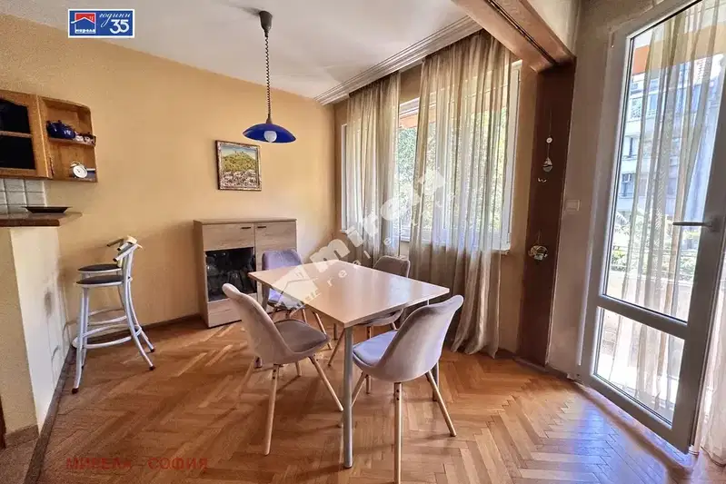 Two-room apartment with two balconies in Center, Sofia