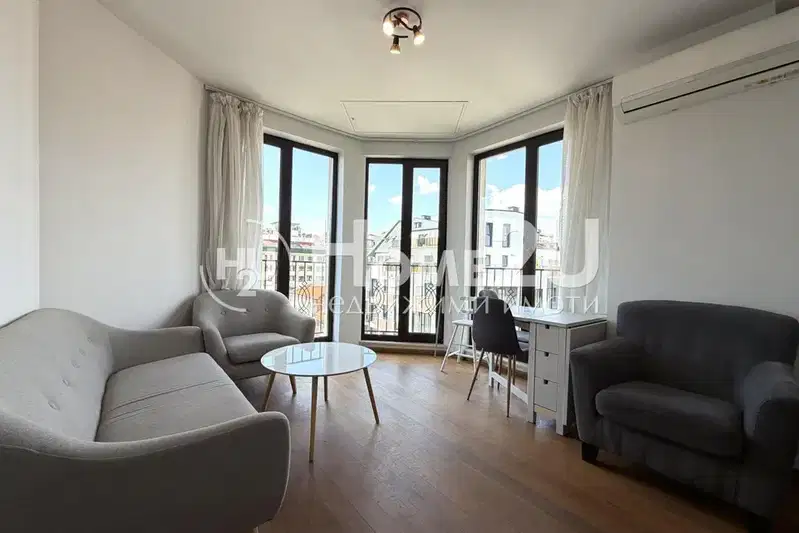 Three-room apartment with terrace in Center, Sofia