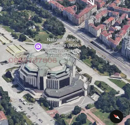 Снимка 3 — Тристаен апартамент с тераса и гледка към НДК в Център, София