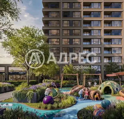 Снимка 3 — Просторен 2-стаен апартамент в Дружба 1 с тераса и гледка
