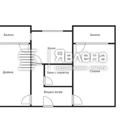 Photo 5 — Two-room apartment with south aspect in Druzhba 2, Sofia