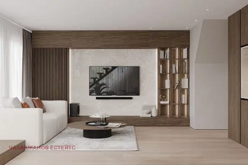 Spacious 4-room maisonette in Druzhba 2 with three terraces