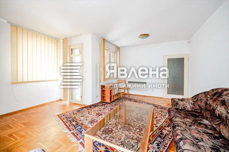 Spacious two-room apartment in Geo Milev with balcony and loggia