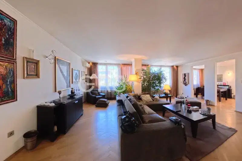 Spacious 4-room apartment in Geo Milev with terrace and park view