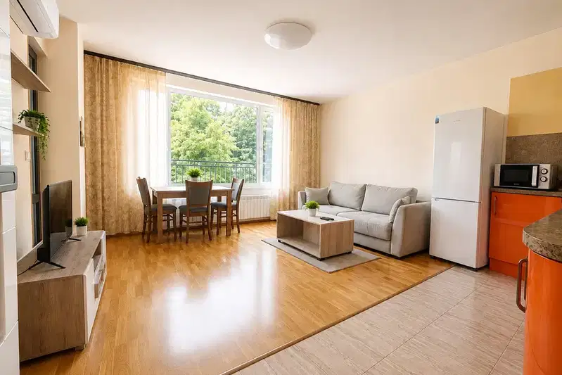 Two-room apartment with terrace near Zapaden Park in Sofia