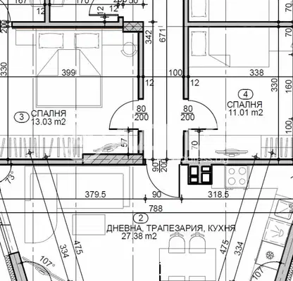 Photo 3 — Multi-room apartment with parking space in Gorublyane, Sofia