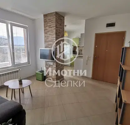 Снимка 2 — Двустаен апартамент с панорамна тераса в Хаджи Димитър, София